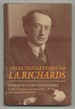 Selected Letters of I.a. Richards, Ch