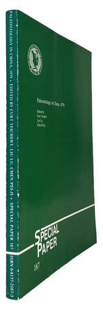 Paleontology in China, 1979: Selected Papers Presented at the Third General Assembly and Twelfth National Meeting of the Paleontological Society of China, April 1979 (Gsa Special Paper 187)