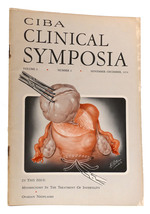 Clinical Symposia Volume 6, Number 6, 1954: Myomectomy in the Treatment of Infertility, Ovarian Neoplasms