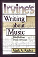 Irvine's Writing About Music