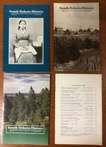 South Dakota History, 3 Vols. + an Index Volume--Vol. 22, Nos. 1, 2, & 3 + Vol. 22 Index; Vol. 20, No. 1 (Spring 1992) Through Vol. 20, No. 3 (Fall 1992); South Dakota State Historical Society Quarterly