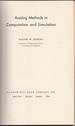 Analog Methods in Computation and Simulation