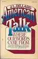 American Talk: Where Our Words Came From