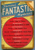 [Pulp Magazine]: Famous Fantastic Mysteries  January, 1940