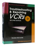 Troubleshooting & Repairing Vcrs