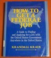 Como Conseguir Un Trabajo Con El Gobierno Federal/How to Get a Federal Job Spanish