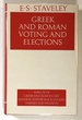 Greek and Roman Voting and Elections