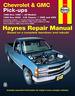 Chevrolet & Gmc Full-Size Petrol Pick-Ups (1988-1998) Haynes Repair Manual (Usa)