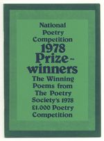 National Poetry Competition 1978 Prizewinners: Judged By: Ted Hughes, Fleur Adcock, [and] Gavin Ewart
