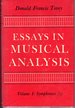 Essays in Musical Analysis Volume 1 Symphonies (I)