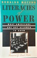 Literacies of Power-What Americans Are Not Allowed to Know