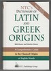 Ntc's Dictionary of Latin and Greek Origins