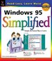 Windows 95 Simplified (Idg's 3-D Visual)