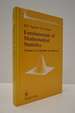 Fundamentals of Mathematical Statistics: Probability for Statistics (Springer Texts in Statistics)