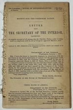 Moneys Due the Cherokee Nation. Letter From the Secretary of the Interior Transmitting a Complete Account of All Moneys Due the Cherokee Nation Under Treaties, Made in Compliance With the Act of Congress Approved March 3, 1893. 53d Congress, 3d Session...