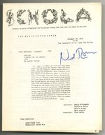 [Performance Program]: the Music of Ned Rorem: October 28, 1973 [at] the Cathedral of St. John the Divine
