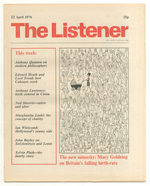An Interview With Aurelie Schober Plath [in] the Listener  Vol. 95, No. 2454, 22 April 1976