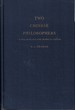 Two Chinese Philosophers: Ch'Eng Ming-Tao and Ch'Eng Yi-Ch'Uan