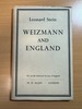 Weizmann and England