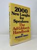 2000 New Laughs for Speakers: the Ad-Libber's Handbook