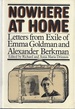 Nowhere at Home: Letters From Exile of Emma Goldman & Alexander Berkman