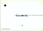 Focus on Italy: First Biennial Festival of Italian Photography
