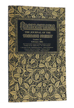 Trollopiana: the Journal of the Trollope Society Number 56-February 2002 the Fourteenth Annual Trollope Society Lecture