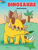 Book: Dinosaurs (Dover Coloring Books)-Anna Pomaska