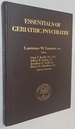 Essentials of Geriatric Psychiatry: a Guide for Health Professionals