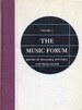 The Music Forum, Volume I