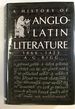 A History of Anglo-Latin Literature, 1066-1422