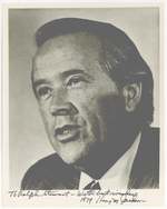 Inscribed Photograph of Henry M. (Scoop) Jackson