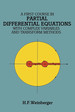 A First Course in Partial Differential Equations: With Complex Variables and Transform Methods (Dover Books on Mathematics)