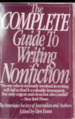 The Complete Guide to Writing Nonfiction