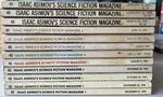 Grouping of Twelve [12] 1981 Issues of Isaac Asimov's Science Fiction Magazine