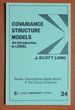 Covariance Structure Models: an Introduction to Lisrel (Quantitative Applications in the Social Sciences)