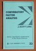 Confirmatory Factor Analysis: a Preface to Lisrel (Quantitative Applications in the Social Sciences)