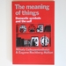 The Meaning of Things: Domestic Symbols and the Self