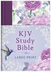 Kjv Study Bible-Large Print [Hummingbird Lilacs]