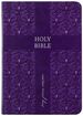 Kjv Holy Bible: Amethyst (Purple), Compact Larger Print (8-Pt. )-Thumb Indexed, Faux Leather, King James Version