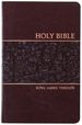 Kjv Holy Bible: Mulberry (Deep Burgundy), Personal Large Print (11-Pt)-Thumb Indexed, Faux Leather, King James Version