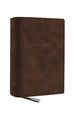 Net, Abide Bible, Leathersoft, Brown, Comfort Print: Holy Bible