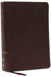 Nkjv, Interleaved Bible, Journal Edition, Genuine Leather, Brown, Red Letter, Comfort Print: the Ultimate Bible Journaling Experience