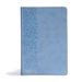 Csb (in)Courage Devotional Bible, Blue Leathertouch Indexed