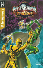 Power Rangers Mystic Force [Hojas Negras] (Pintemos)-Saba