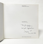 Unknown Territory: Photographs By Ray K. Metzker [Signed]