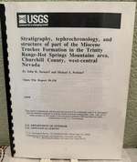 Stratigraphy, Tephrochronology, and Structure of Part of the Miocene Truckee Formation in the Trinity Range-Hot Springs Mountains Area, Churchill County, West-Central Nevada; Open File Report 99-330
