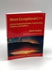 More Exceptional C++ 40 New Engineering Puzzles, Programming Problems, and Solutions