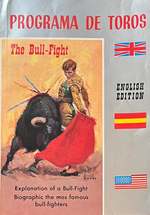 Programa De Toros: the Bull-Fight