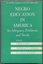 Negro Education in America: Its Adequacy, Problems, and Needs